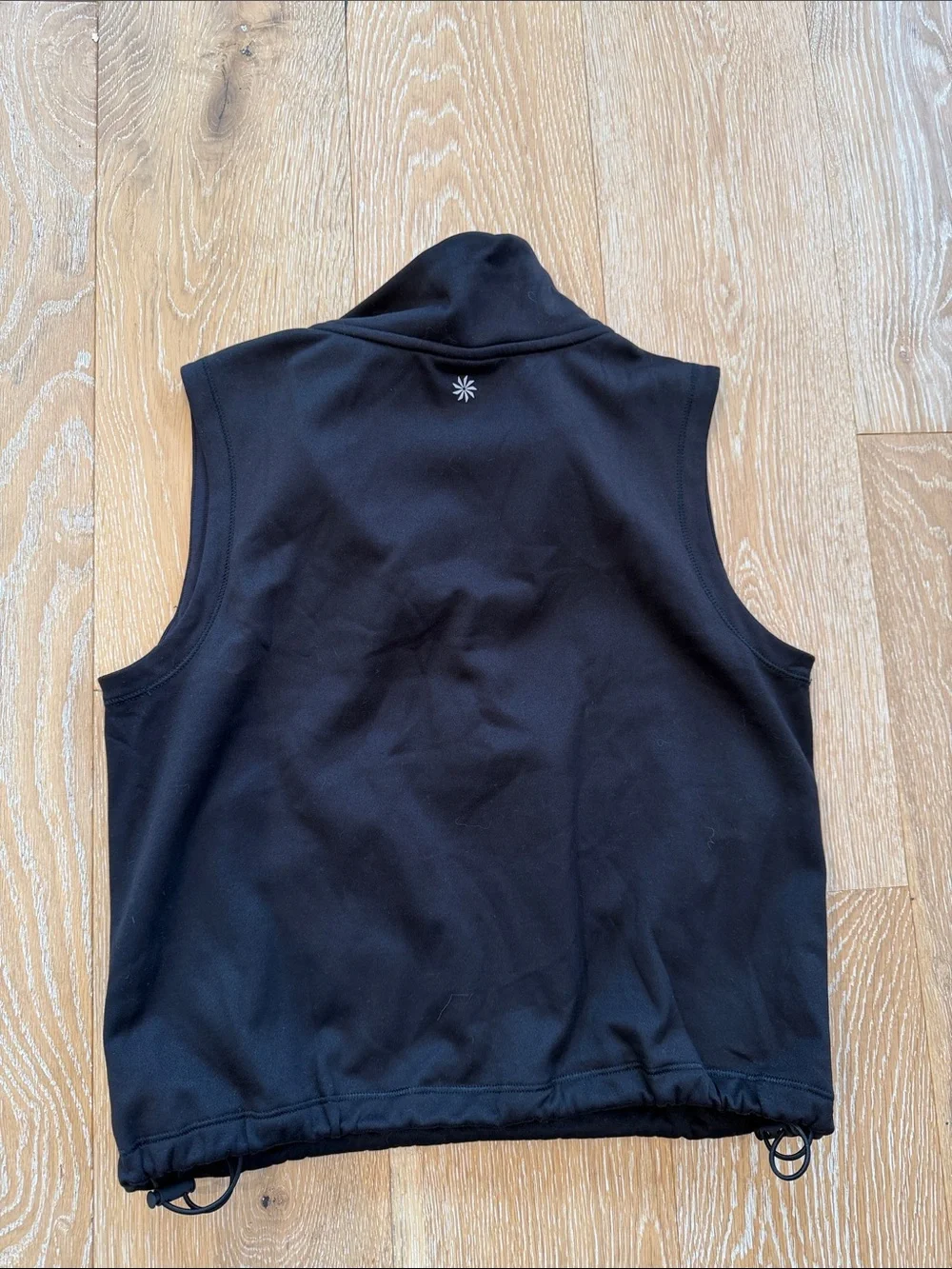 Athleta Unstoppable 1/2 Zip Crop Vest Size XS